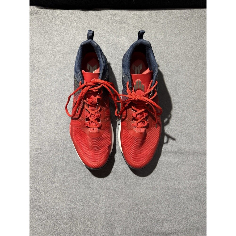 Reebok JJ Watt Cross Training Shoe Liquid Foam Red Blue Houston Texans Sz 14